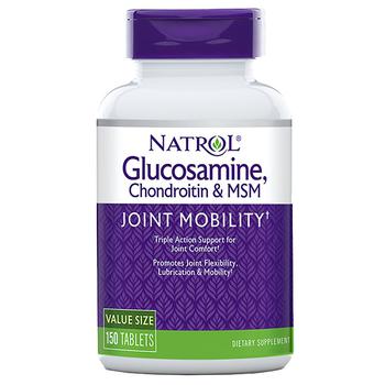 Natrol | Glucosamine Chondroitin MSM商品图片,独家减免邮费