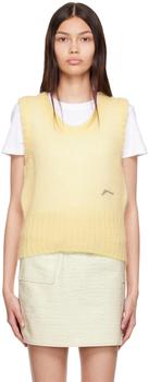 Ganni | Yellow Wool Vest商品图片,