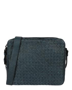 商品Bottega Veneta | Double Zip Messenger Intrecciato Bag,商家Maison Beyond,价格¥14065图片