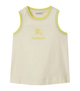 Burberry | Cotton EKD Vest Top (3-14 Years),商家Harrods,价格¥1663