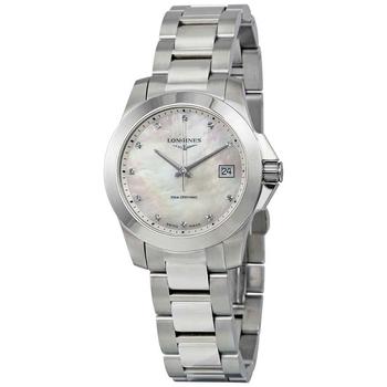 Longines | Longines Conquest Mother of Pearl Dial Ladies Watch L3.377.4.87.6商品图片,6折