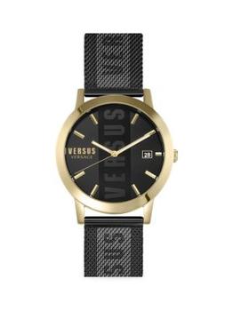 推荐Barbes Stainless Steel & Mesh Strap Watch商品