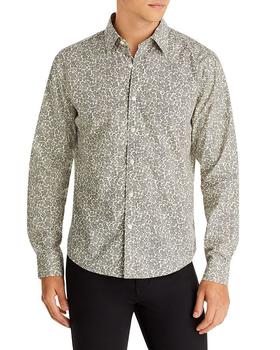 Michael Kors | Slim Fit Cord Paisley Shirt商品图片,