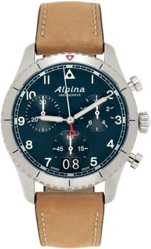 推荐Brown Startimer Pilot Quartz Chronograph Watch商品