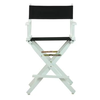 Casual Home | 24" Director's Chair White Frame-Black Canvas,商家Premium Outlets,价格¥813