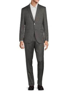 Hugo Boss | Slim Fit Woven Wool Blend Suit,商家Saks OFF 5TH,价格¥3415