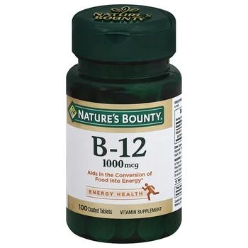 Nature's Bounty | Vitamin B-12, 1000mcg, Tablets,商家Walgreens,价格¥96