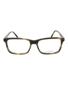 Alexander McQueen | Alexander McQueen Square Optical商品图片,2.8折×额外9折, 独家减免邮费, 额外九折