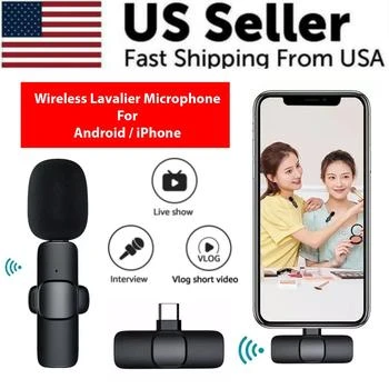 PROXXI | Lavalier Microphone Wireless Audio Video Recording Mini Mic for Android/Iphone,商家Premium Outlets,价格¥813