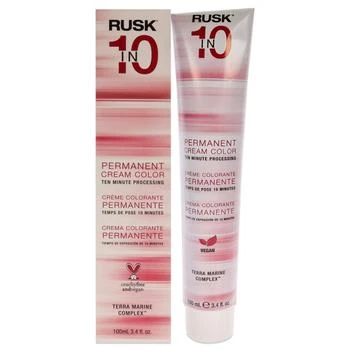 Rusk | Permanent Cream Color In10 - 7N Medium Natural Blonde by Rusk for Unisex - 3.4 oz Hair Color,商家Premium Outlets,价格¥144