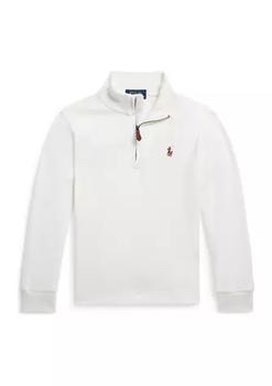 商品Ralph Lauren | Boys 4-7 Cotton Interlock 1/4 Zip Pullover Sweatshirt,商家Belk,价格¥239图片