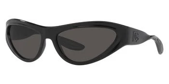 Dolce & Gabbana | Dolce & Gabbana Unisex 60mm Black Sunglasses DG6190-501-87-60,商家Premium Outlets,价格¥922