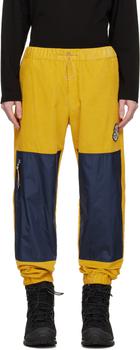Moncler | Yellow Colorblock Lounge Pants商品图片,独家减免邮费