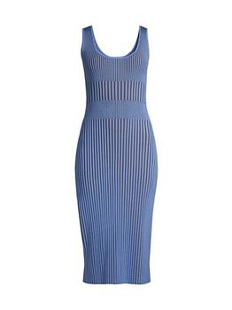 Tory Burch | Rib-Knit Tank Dress商品图片,4折