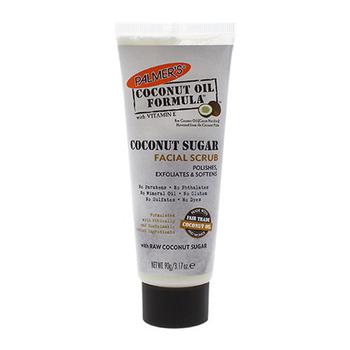 精华油怎么选, Palmers Cocoa Butter | Palmers Coconut Oil Formula Coconut Sugar Facial Scrub, 3.17 Oz商品图片 