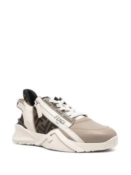 推荐FENDI - Fendi Flow Leather Sneakers商品