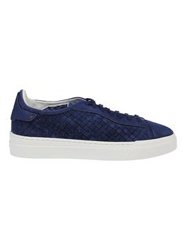 Santoni, Santoni | Santoni Men's Blue Other Materials Sneakers商品图片 