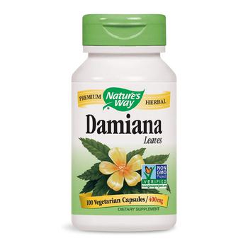 Nature's Way Products | Natures Way Damiana Leaves 400 mg Vegan Capsules, 100 Ea商品图片,