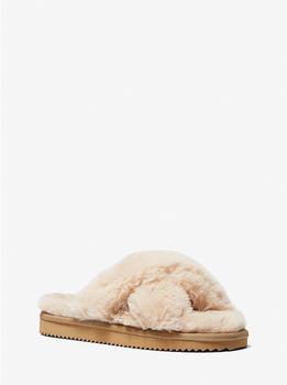 Michael Kors | Lala Faux Fur Slide Sandal商品图片,4.5折