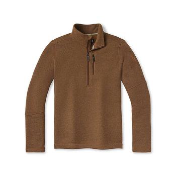推荐Smartwool Men's Hudson Trail Fleece Half Zip Sweater商品