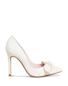 product Women's HYANA-Moire Satin Bow 100mm Court Pumps image