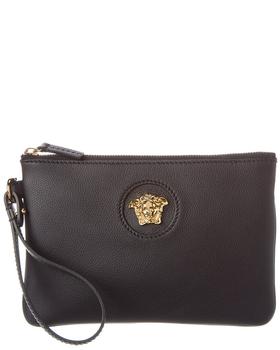 推荐Versace Medusa Leather Clutch商品