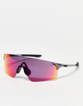 Oakley zero blades visor sunglasses in red/orange lens product img