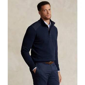 Men's Big & Tall Cotton Hybrid Sweater,价格$103.02