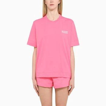推荐Logo detail pink t-shirt商品