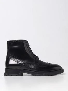 Alexander McQueen | Alexander McQueen ankle boots in brushed leather 7.4折