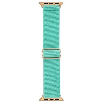 WITHit | Women's Teal Woven Elastic Band Compatible with 38/40/41mm Apple Watch,商家Macy's,价格¥149