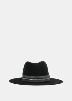 推荐Filù Hats Black Telluride Hare Felt Hat商品