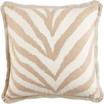 Mudpie | Animal Print Pillow In Zebra,商家Premium Outlets,价格¥325