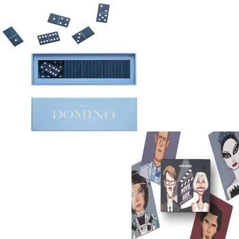 推荐Domino set in blue and navy blue and movie geek the ultimate quiz game set商品