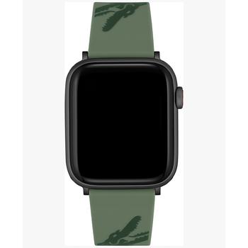 推荐Crocodile Print Green Silicone Strap for Apple Watch® 42mm/44mm商品