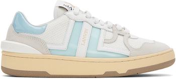 浪凡男鞋, Lanvin | Blue & White Clay Sneakers商品图片 额外8.5折, 额外八五折
