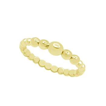 And Now This Graduated Ball Ring in Gold Plated,价格$17.96