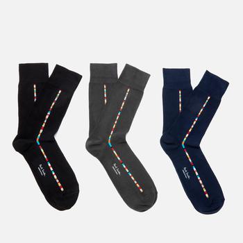 推荐PS Paul Smith Men's 3-Pack Vittore Socks商品