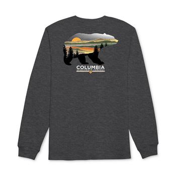 Columbia | Men's Sunset Kodiak Logo Graphic Long-Sleeve T-Shirt商品图片 6.4折, 独家减免邮费