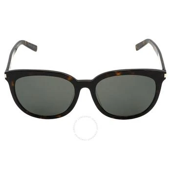 Yves Saint Laurent | Grey Square Men's Sunglasses SL 284 F SLIM 002 56 3.2折, 满$200减$10, 满减