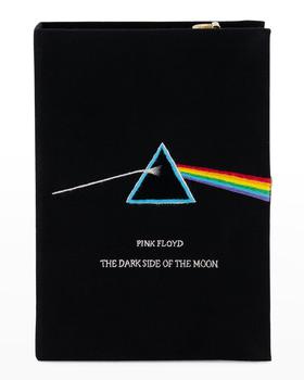 pink floyd经典款, Olympia Le-Tan | Pink Floyd's The Dark Side of the Moon Book Clutch Bag商品图片 