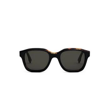 Fendi | Fendi Eyewear Square Frame Sunglasses 7.6折, 独家减免邮费