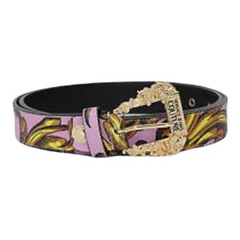 范思哲腰带正品, Versace | Garland Saffiano Belt Gold Food商品图片 