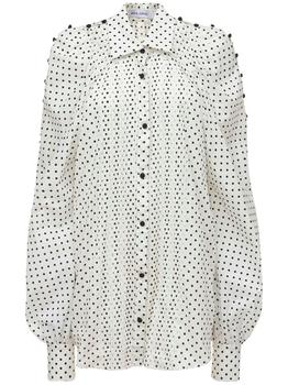 PRABAL GURUNG, PRABAL GURUNG | Cotton Poplin Polka Dots Shirt商品图片 额外8.5折, 额外八五折