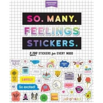 Barnes & Noble | So. Many. Feelings Stickers.: 2,700 Stickers for Every Mood by Pipsticks +Workman,商家Macy's,价格¥96