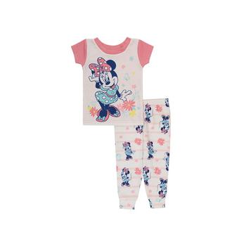 AME | Baby Girls Minnie Mouse Pajama Set, 2-Piece商品图片,4折