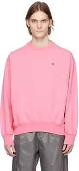 Acne Studios | Pink Relaxed-Fit Sweatshirt 3.7折, 独家减免邮费