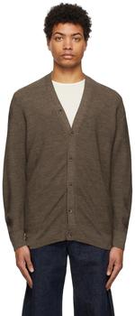 lemaire怎么选, Lemaire | Brown Merino Wool Cardigan商品图片 5折