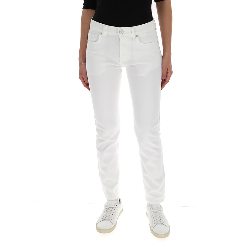 范思哲短袖价格, Versace | VERSACE 范思哲 男士白色棉质休闲裤 A86010-A233976-A8001商品图片 独家减免邮费
