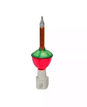 Northlight | 6.5" Red Green and Amber Christmas Bubble Night Light,商家Macy's,价格¥75